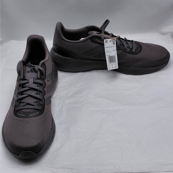 Adidas RunFalcon 3.0 Men\'s Athletic Running Shoes Size 14 Gray Sneakers Trainers main image 12